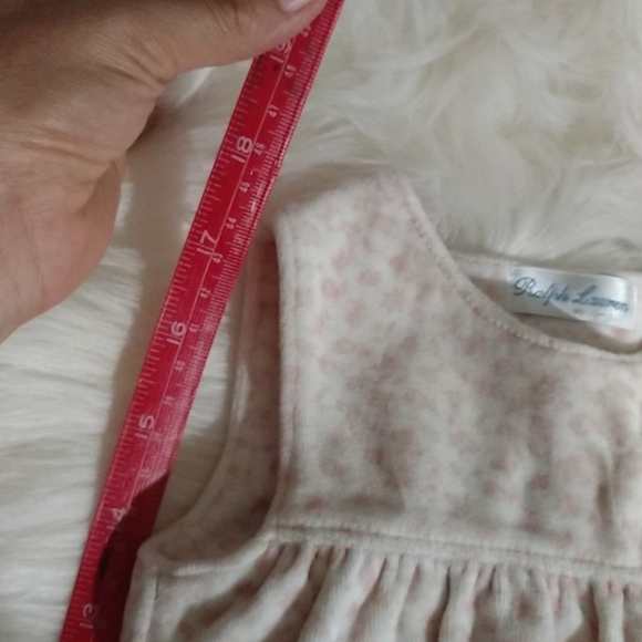 Ralph lauren pink coverall 3/6 months - Picture 7 of 8